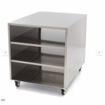  Ανοξείδωτο τραπέζι μηχανών - Κινητό - 60 x 80cm